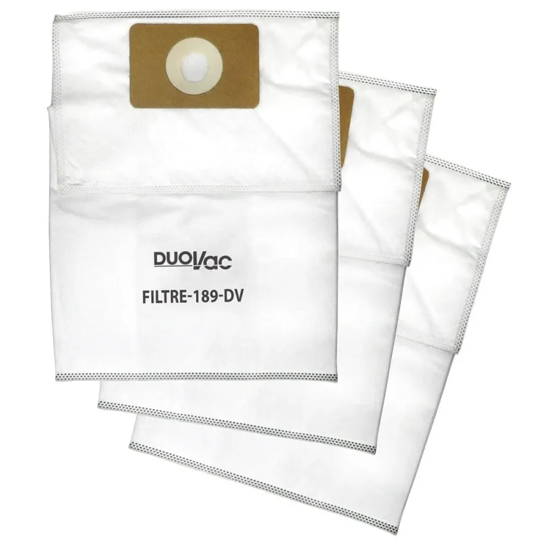 duovac filtre 189dv hepa central vacuum bags